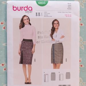 Burda Skirt Sewing Pattern 6835